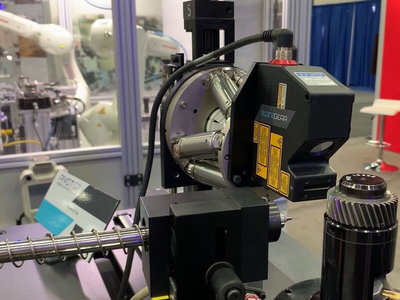 Robotically Load Laser Gage In/Next To Production Line